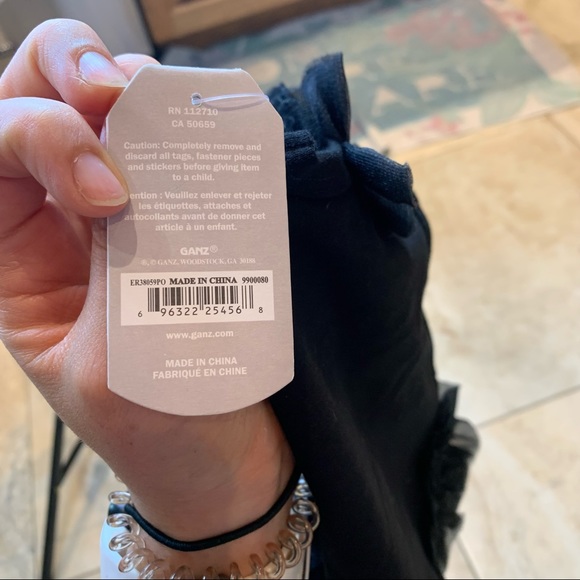 Baby Ganz My Little Black Dress Onesie - Picture 5 of 6